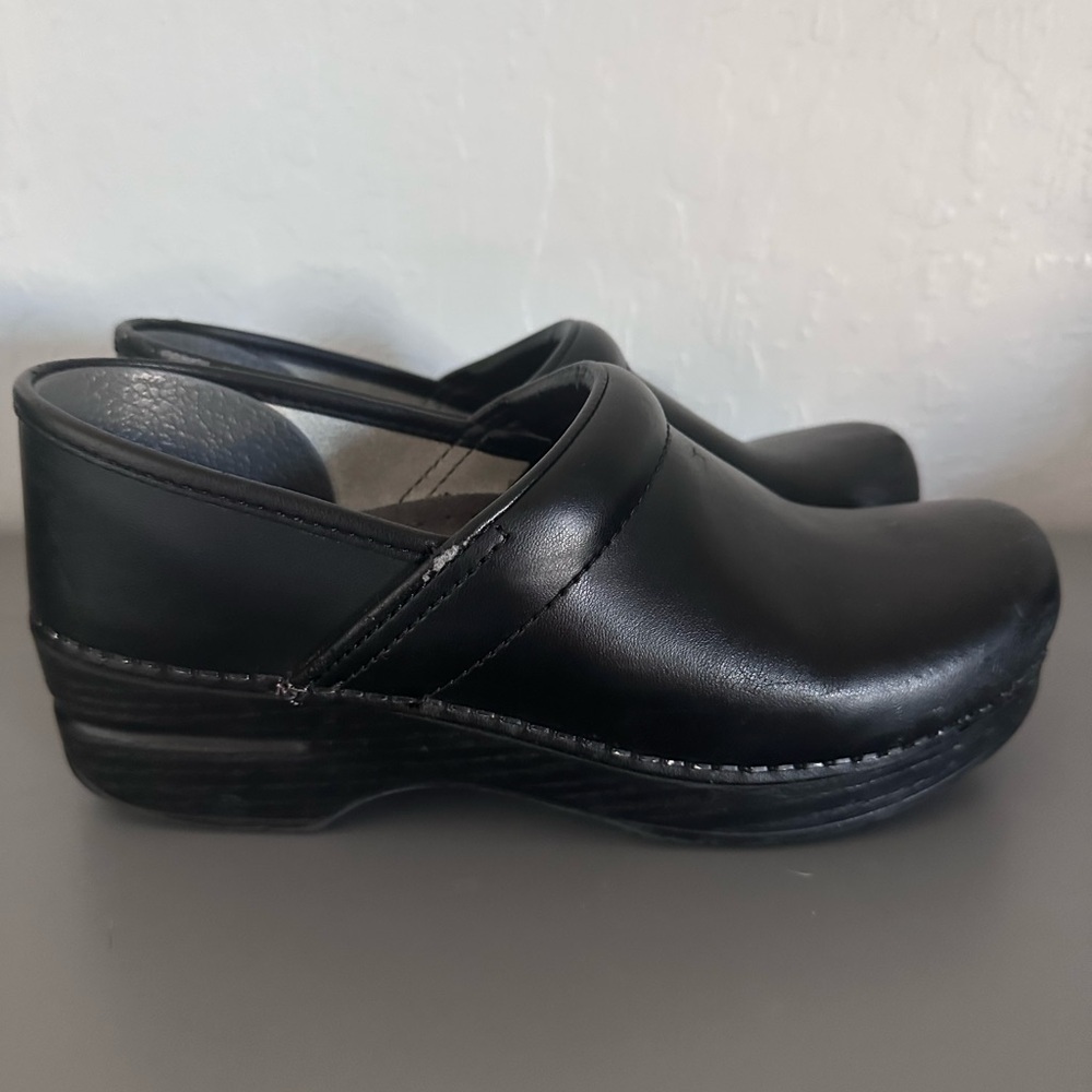 Dansko Black Professional Clogs with Slip-Resistant Sole